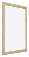 Mura MDF Photo Frame 50x60cm Sonoma Oak Front Oblique | Yourdecoration.co.uk