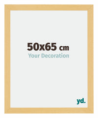 Mura MDF Photo Frame 50x65cm Beech Design Front Size | Yourdecoration.co.uk