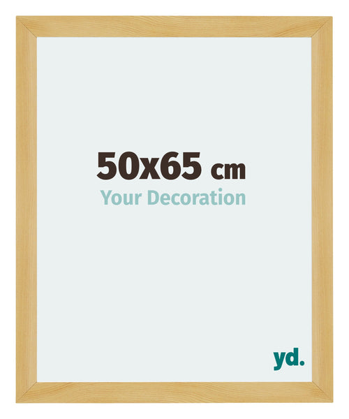Mura MDF Photo Frame 50x65cm Pine Design Front Size | Yourdecoration.co.uk