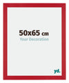 Mura MDF Photo Frame 50x65cm Red Front Size | Yourdecoration.co.uk