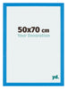 Mura MDF Photo Frame 50x70cm Bright Blue Front Size | Yourdecoration.co.uk