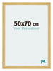 Mura MDF Photo Frame 50x70cm Pine Design Front Size | Yourdecoration.co.uk