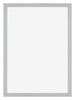Mura MDF Photo Frame 50x70cm Silver Matte Front | Yourdecoration.co.uk