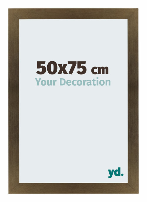 Mura MDF Photo Frame 50x75cm Bronze Design Front Size | Yourdecoration.co.uk