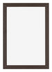 Mura MDF Photo Frame 50x75cm Oak Dark Front | Yourdecoration.co.uk