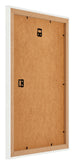 Mura MDF Photo Frame 50x75cm White Wiped Back Oblique | Yourdecoration.co.uk