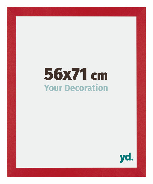 Mura MDF Photo Frame 56x71cm Red Front Size | Yourdecoration.co.uk