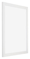 Mura MDF Photo Frame 56x71cm White High Gloss Front Oblique | Yourdecoration.co.uk