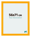 Mura MDF Photo Frame 56x71cm Yellow Front Size | Yourdecoration.co.uk
