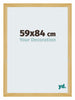 Mura MDF Photo Frame 59x84cm Pine Design Front Size | Yourdecoration.co.uk