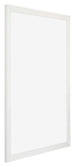 Mura MDF Photo Frame 59x84cm White Swept Front Oblique | Yourdecoration.co.uk