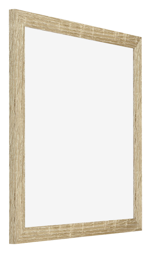 Mura MDF Photo Frame 60x60cm Sonoma Oak Front Oblique | Yourdecoration.co.uk