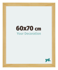 Mura MDF Photo Frame 60x70cm Pine Design Front Size | Yourdecoration.co.uk