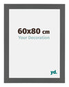 Mura MDF Photo Frame 60x80cm Anthracite Size | Yourdecoration.co.uk