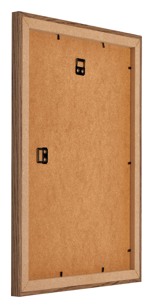 Mura MDF Photo Frame 60x80cm Oak Rustic Back Oblique | Yourdecoration.co.uk