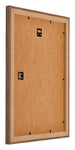 Mura MDF Photo Frame 60x80cm Oak Rustic Back Oblique | Yourdecoration.co.uk