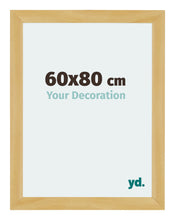 Mura MDF Photo Frame 60x80cm Pine Design Front Size | Yourdecoration.co.uk