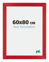 Mura MDF Photo Frame 60x80cm Red Front Size | Yourdecoration.co.uk