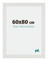 Mura MDF Photo Frame 60x80cm White Matte Front Size | Yourdecoration.co.uk