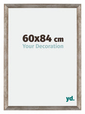 Mura MDF Photo Frame 60x84cm Metal Vintage Front Size | Yourdecoration.co.uk