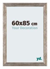 Mura MDF Photo Frame 60x85cm Metal Vintage Front Size | Yourdecoration.co.uk