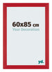 Mura MDF Photo Frame 60x85cm Red Front Size | Yourdecoration.co.uk