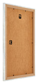Mura MDF Photo Frame 60x85cm Silver Glossy Vintage Back Oblique | Yourdecoration.co.uk
