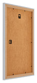 Mura MDF Photo Frame 60x85cm Silver Matte Back Oblique | Yourdecoration.co.uk