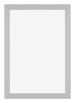 Mura MDF Photo Frame 60x85cm Silver Matte Front | Yourdecoration.co.uk