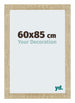 Mura MDF Photo Frame 60x85cm Sonoma Oak Front Size | Yourdecoration.co.uk