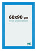 Mura MDF Photo Frame 60x90cm Bright Blue Front Size | Yourdecoration.co.uk