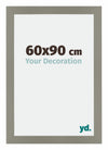 Mura MDF Photo Frame 60x90cm Gray Front Size | Yourdecoration.co.uk