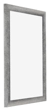 Mura MDF Photo Frame 60x90cm Gray Wiped Front Oblique | Yourdecoration.co.uk