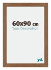 Mura MDF Photo Frame 60x90cm Oak Rustic Front Size | Yourdecoration.co.uk