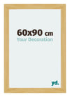 Mura MDF Photo Frame 60x90cm Pine Design Front Size | Yourdecoration.co.uk