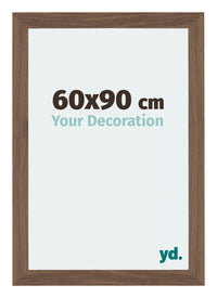 Mura MDF Photo Frame 60x90cm Walnut Dark Front Size | Yourdecoration.co.uk