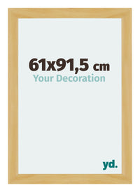 Mura MDF Photo Frame 61x91 5cm Pine Design Front Size | Yourdecoration.co.uk