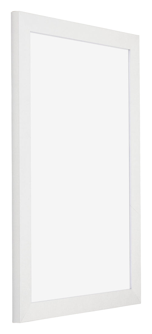 Mura MDF Photo Frame 61x91 5cm White High Gloss Front Oblique | Yourdecoration.co.uk