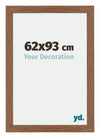 Mura MDF Photo Frame 62x93cm Oak Rustic Front Size | Yourdecoration.co.uk