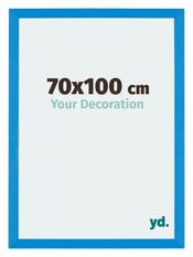 Mura MDF Photo Frame 70x100cm Bright Blue Front Size | Yourdecoration.co.uk