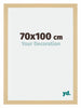 Mura MDF Photo Frame 70x100cm Maple Decor Front Size | Yourdecoration.co.uk