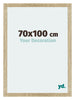 Mura MDF Photo Frame 70x100cm Sonoma Oak Front Size | Yourdecoration.co.uk