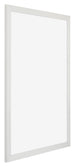 Mura MDF Photo Frame 70x100cm White Matte Front Oblique | Yourdecoration.co.uk
