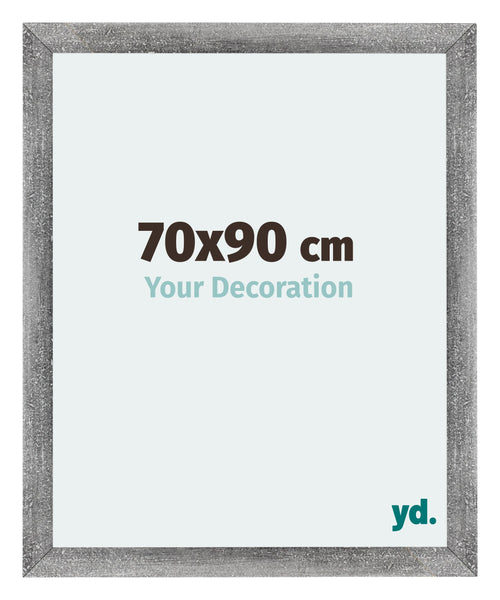 Mura MDF Photo Frame 70x90cm Gray Wiped Front Size | Yourdecoration.co.uk