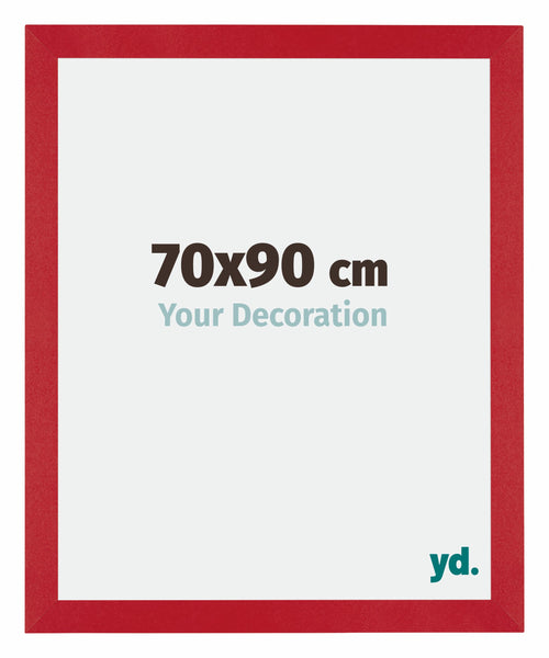 Mura MDF Photo Frame 70x90cm Red Front Size | Yourdecoration.co.uk