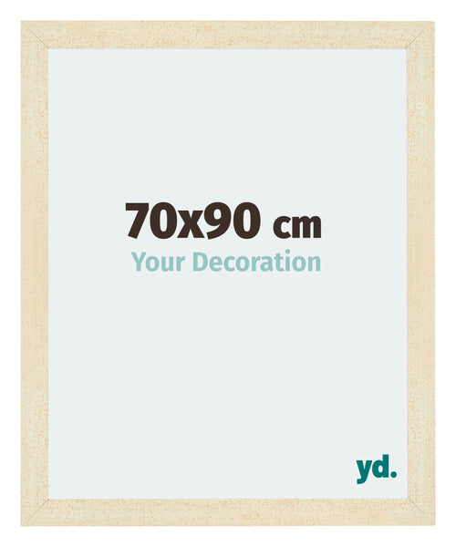 Mura MDF Photo Frame 70x90cm Sand Wiped Front Size | Yourdecoration.co.uk