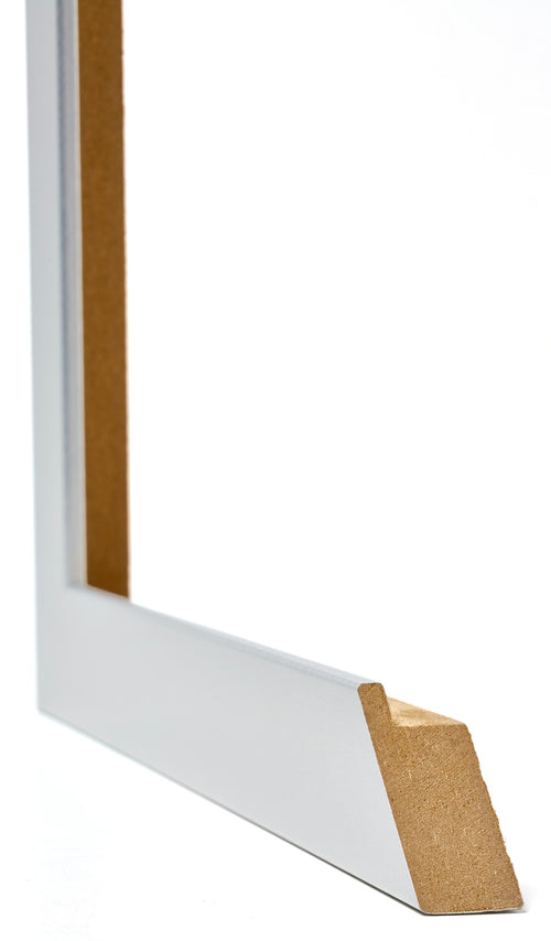 Mura MDF Photo Frame 75x100cm Aluminum Brushed Detail Intersection | Yourdecoration.co.uk