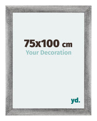 Mura MDF Photo Frame 75x100cm Gray Wiped Front Size | Yourdecoration.co.uk