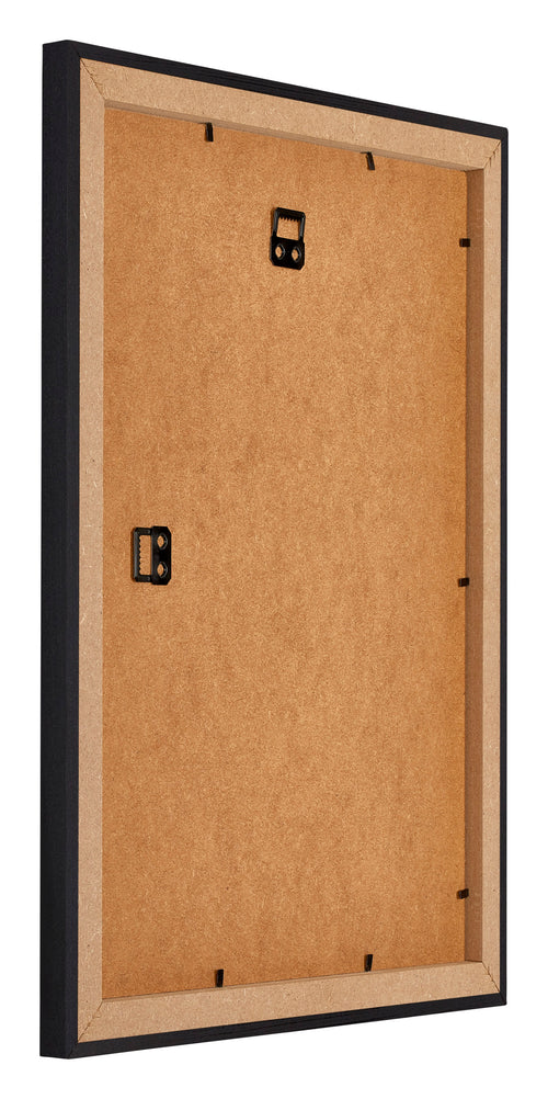 Mura MDF Photo Frame 75x98cm Black Woodgrain Back Oblique | Yourdecoration.co.uk