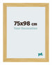 Mura MDF Photo Frame 75x98cm Pine Design Front Size | Yourdecoration.co.uk